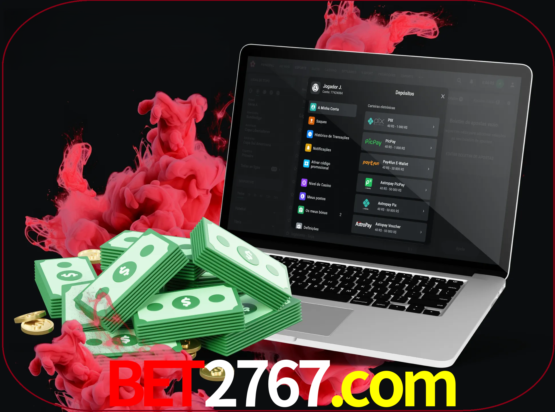 Para efetuar um depósito na sua conta bet2767, basta escolher o método de depósito e especificar o montante.