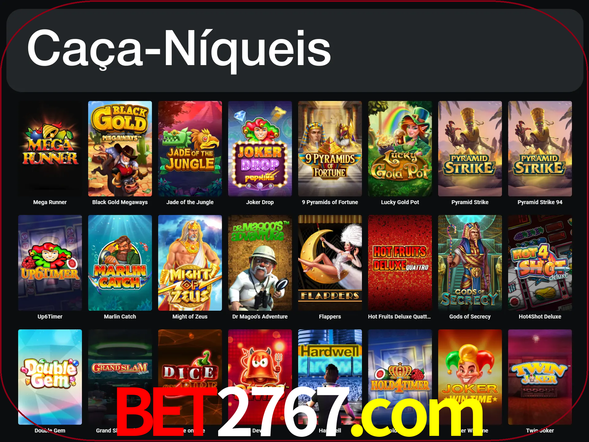 LeonBet tem mais de 3000 slots para jogar.